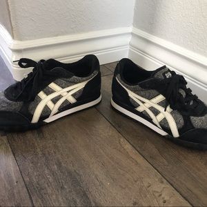 Asics Onitsuka Tiger x Sneakers black/grey/white Size 7.5 Mens